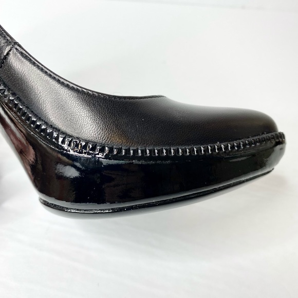 Givenchy Patent/Leather Platform Zipper Pumps - Picture 8 of 9